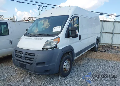 2015 Ram Promaster 2500 High Roof from USA, damaged, VIN 3C6TRVDG3FE517257
